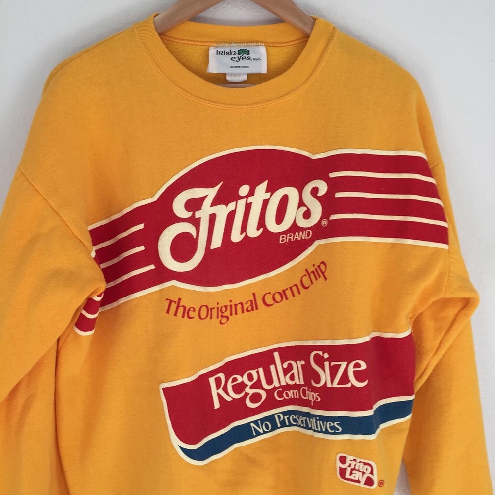 Vintage 80’s Irish Eyes Fritos Crewneck Sweater